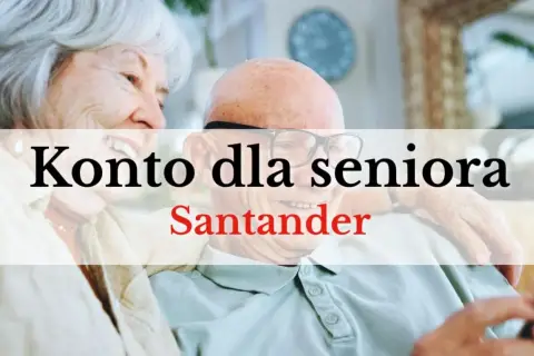 Uśmiechnięci seniorzy cieszą się życiem, a ich konto aurum w Santanderze zapewnia im spokój.